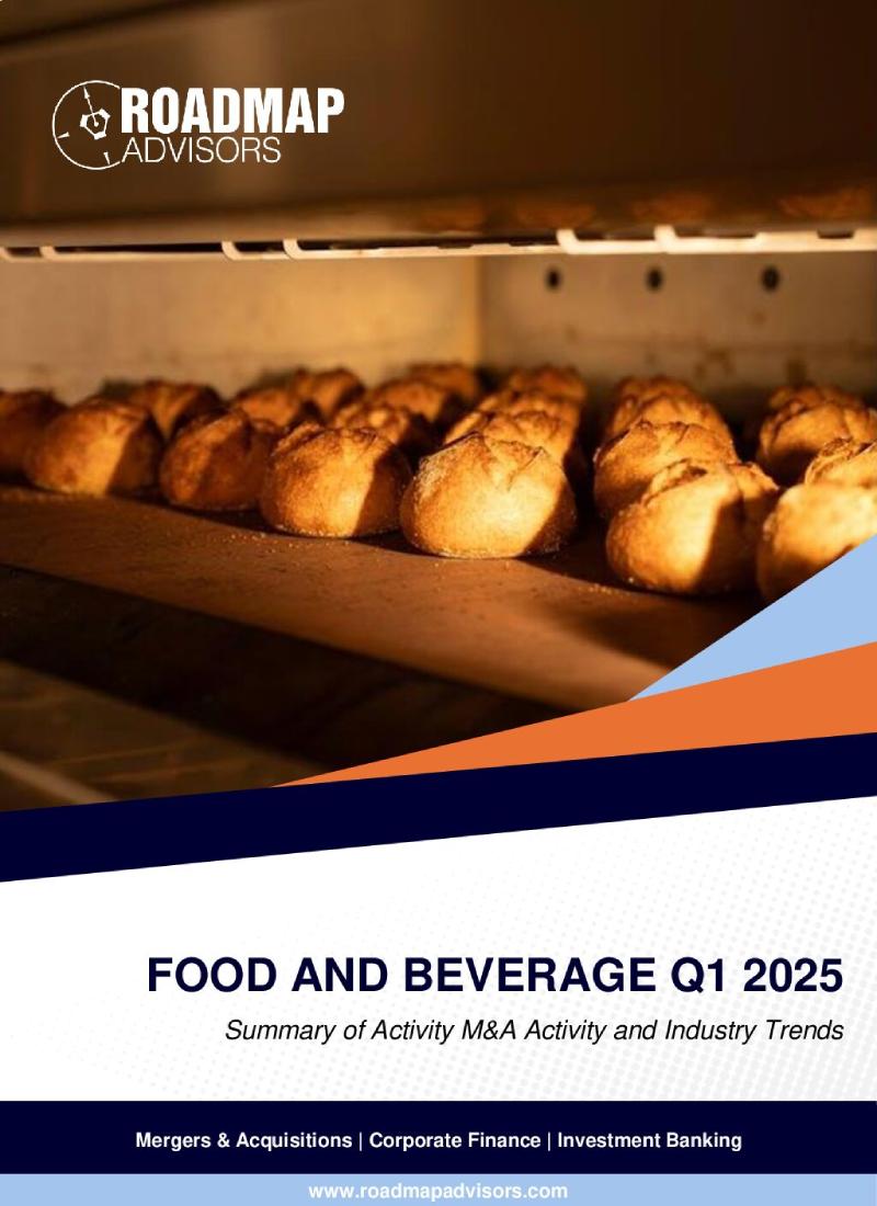 Q1 2025 M&A Activity & Trends For The Food & Beverage Industry PDF Preview Image